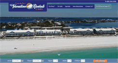 Desktop Screenshot of pensacolabeachvacationrentals.com